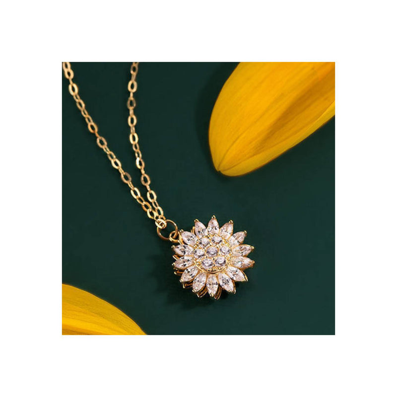 Collar Girasol Giratorio